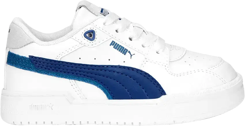  Puma CA Pro Little Kid &#039;Glitch - White Lake Blue&#039;