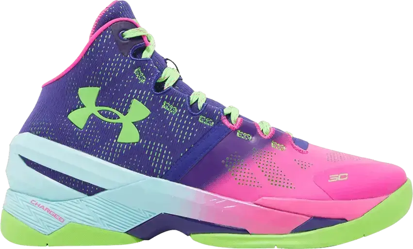  Under Armour Curry 2 Retro &#039;Northern Lights&#039; 2022