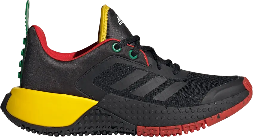  Adidas LEGO x Sport DNA Big Kid &#039;Black Red&#039;