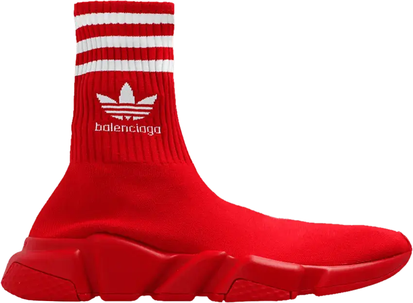  Adidas x Balenciaga Wmns Speed Sneaker &#039;Red&#039;