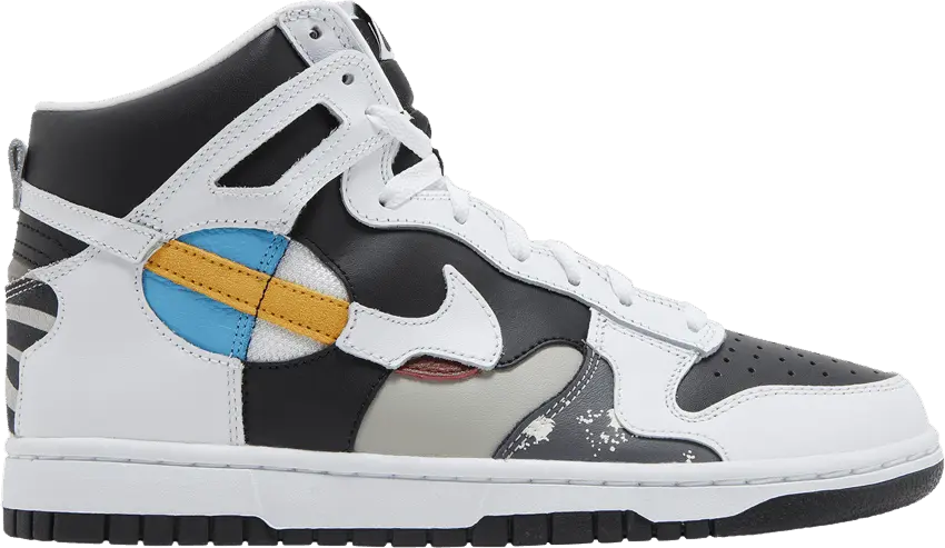  Nike Dunk High See Through White Black (Women&#039;s)