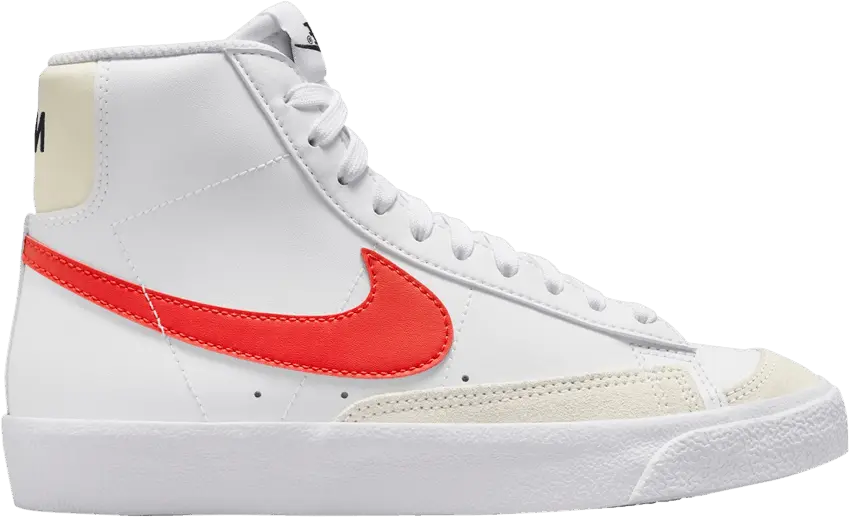  Nike Blazer Mid &#039;77 GS &#039;White Picante Red&#039;