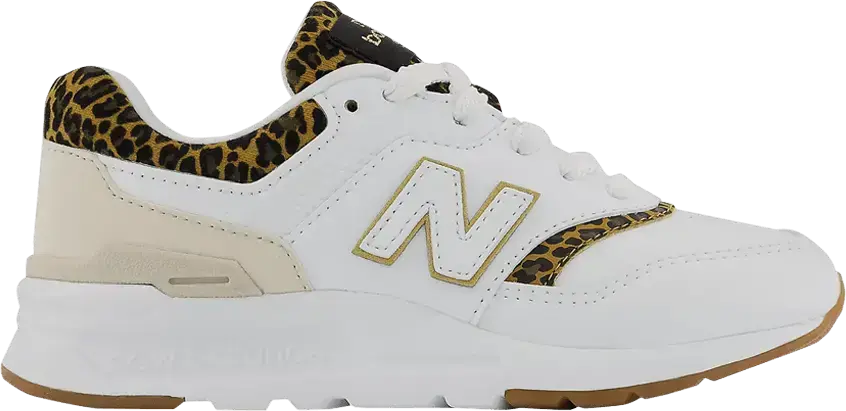  New Balance 997H Little Kid &#039;Animal Print - White&#039;