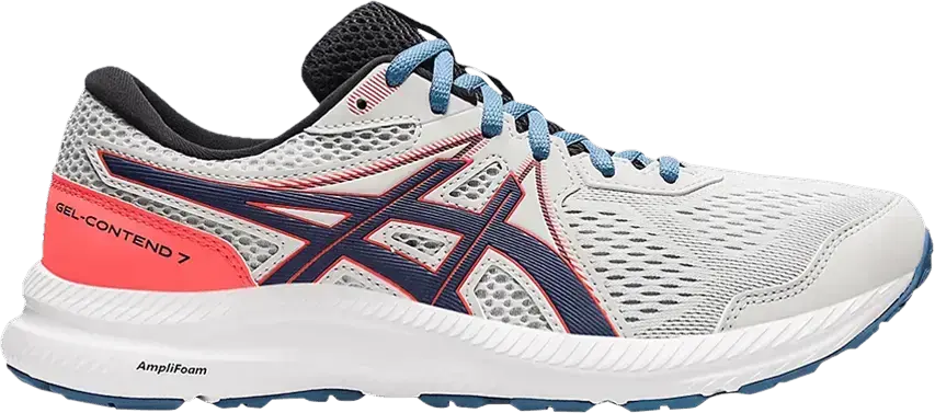  Asics Gel Contend 7 4E Wide &#039;Glacier Grey Thunder Blue&#039;