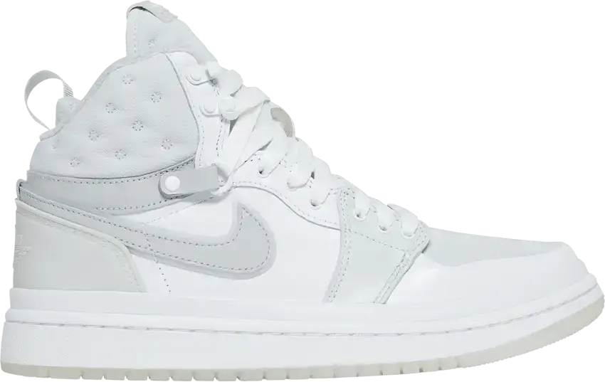  Jordan 1 Acclimate White Grey Fog (Women&#039;s)