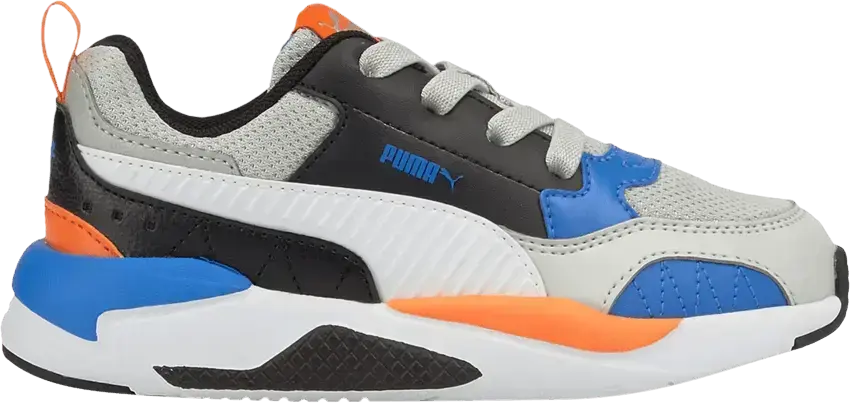  Puma X-Ray 2 Square Little Kid &#039;Grey Violet Nebulas Blue&#039;