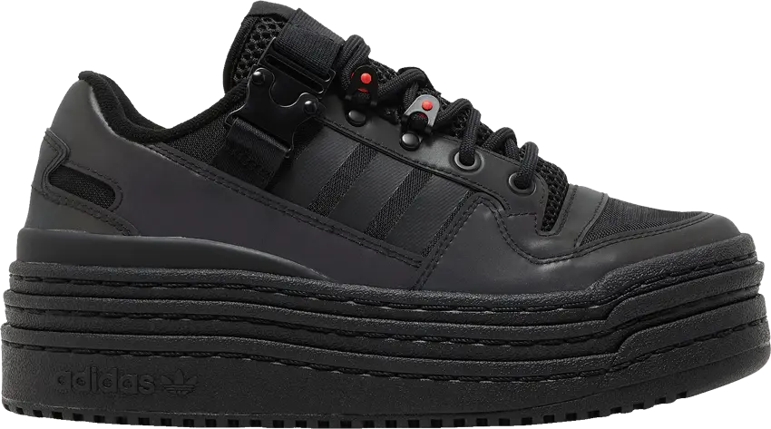 Adidas adidas Triple Platforum Low Core Black Solar Red