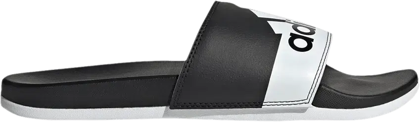  Adidas Adilette Comfort Slide &#039;Black White&#039;
