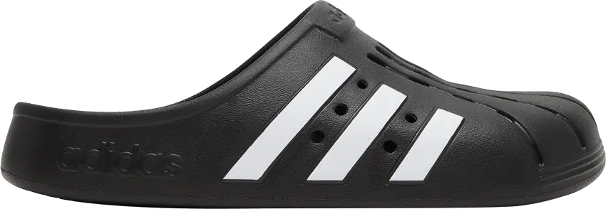  Adidas Adilette Clog &#039;Black White&#039;