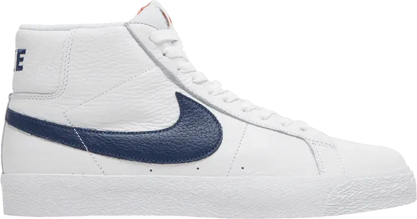  Nike SB Blazer Mid ISO White Navy