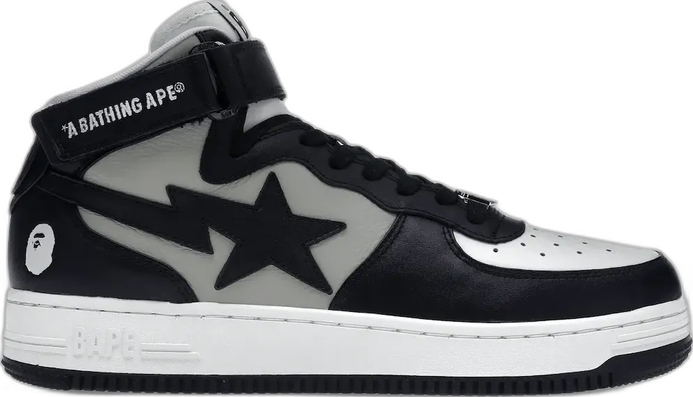 A Bathing Ape Bape Sta Mid Black (2022)