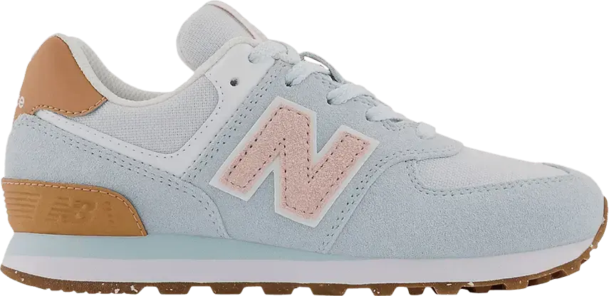  New Balance 574 Little Kid &#039;Morning Fog Gum&#039;