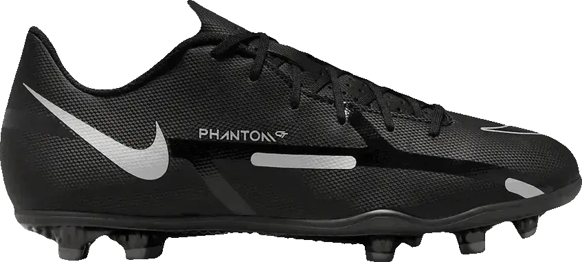  Nike Phantom GT2 Club MG GS &#039;Black Metallic Silver&#039;