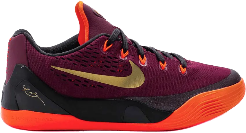  Nike Kobe 9 EM Deep Garnet (GS)