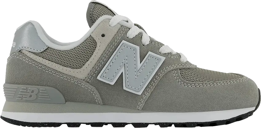  New Balance 574 Little Kid Wide &#039;Core Pack - Grey White&#039;