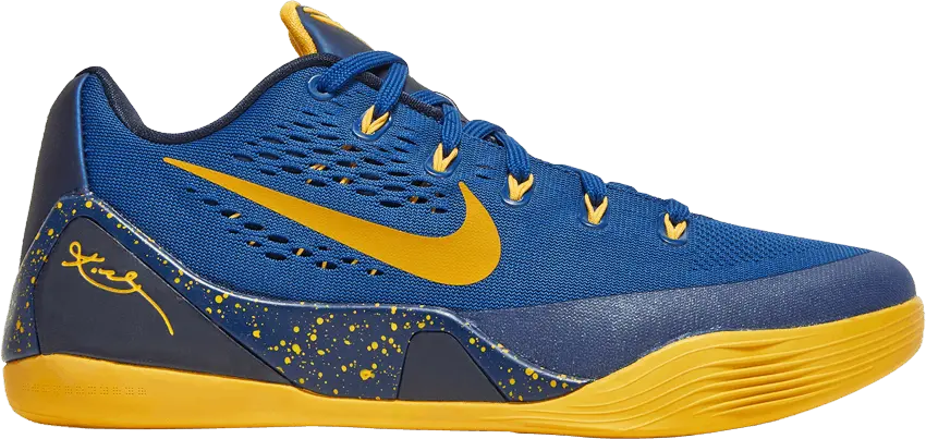  Nike Kobe 9 EM Gym Blue University Gold