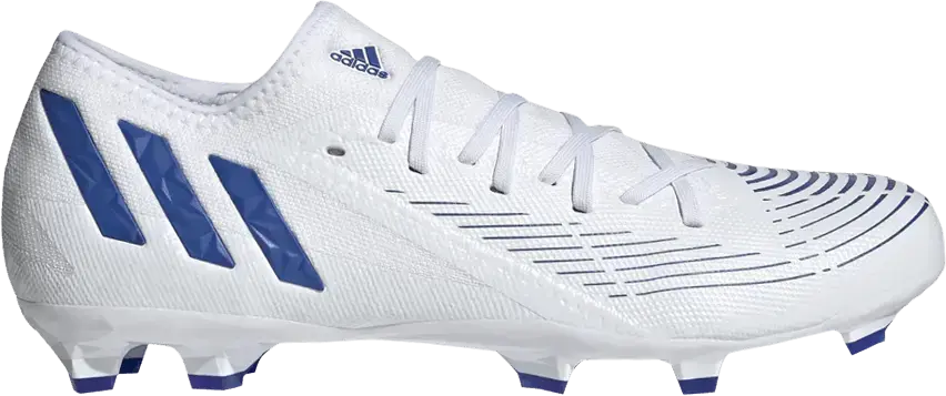  Adidas Predator Edge.3 Low FG &#039;White Hi-Res Blue&#039;