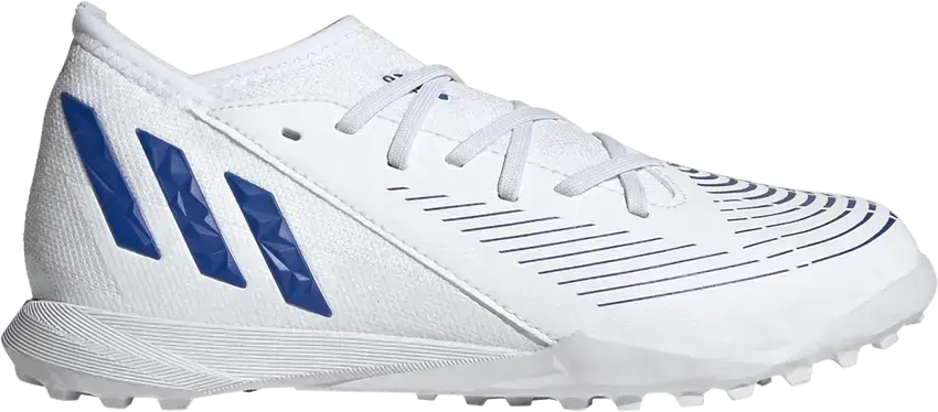  Adidas Predator Edge.3 TF J &#039;White Hi-Res Blue&#039;