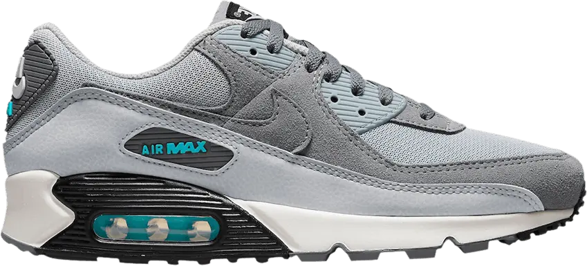  Nike Air Max 90 Wolf Grey Chlorine Blue