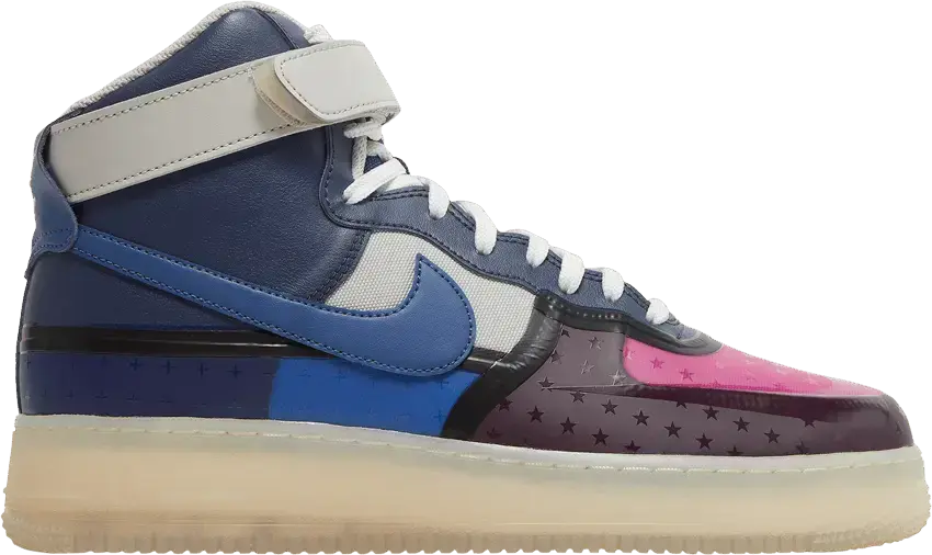  Nike Air Force 1 High &#039;07 Premium Thunder Blue Pink Prime