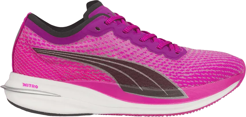  Puma Wmns Deviate Nitro &#039;Deep Orchid Black&#039;