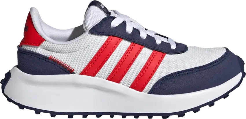  Adidas Run 70s J &#039;White Vivid Red&#039;