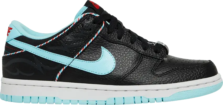  Nike Dunk Low SE Barber Shop Black (GS)