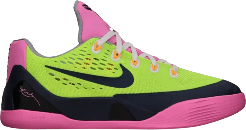  Nike Kobe 9 EM Volt Navy Pink (GS)