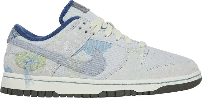  Nike Dunk Low On the Bright Side Photon Dust (Women&#039;s)