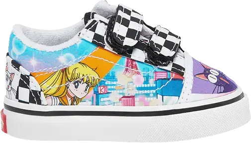  Vans Old Skool Patchwork Pretty Guardian Sailor Moon (TD)