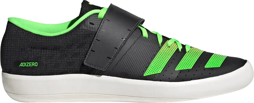  Adidas Adizero Shotput &#039;Black Solar Green&#039;
