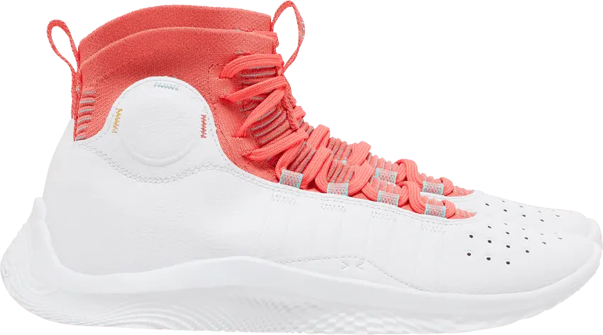  Under Armour Curry 4 Flotro White Red