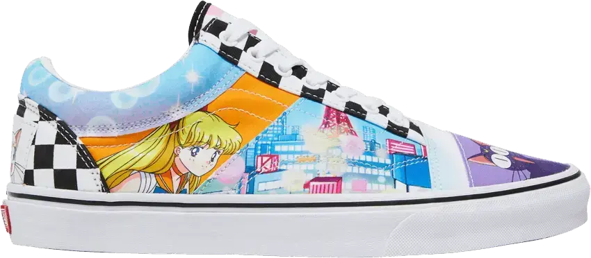  Vans Old Skool Patchwork Pretty Guardian Sailor Moon