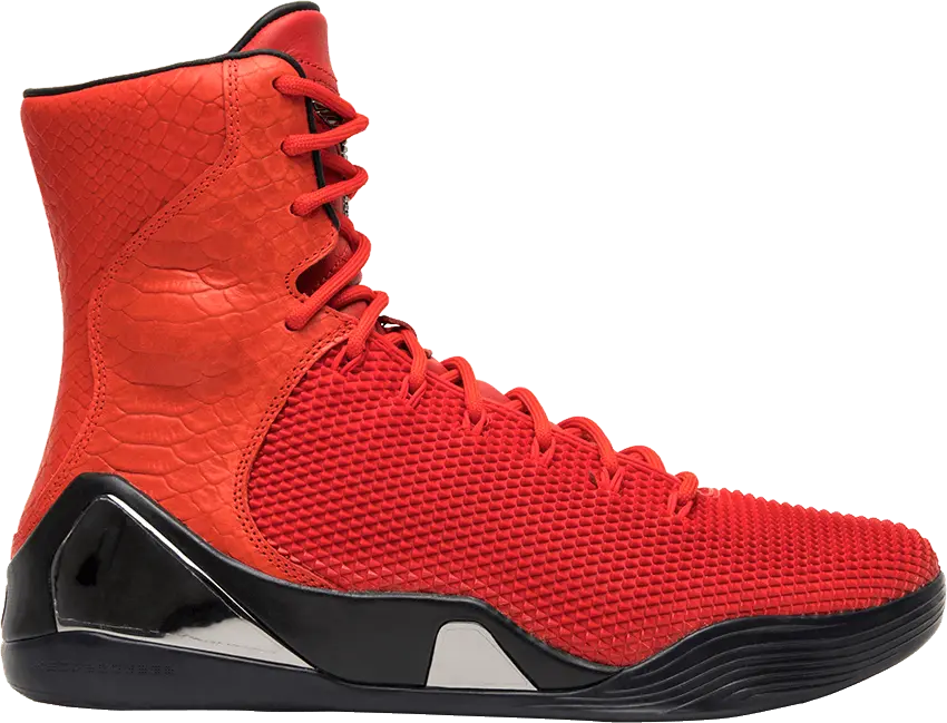  Nike Kobe 9 KRM EXT High Red Mamba