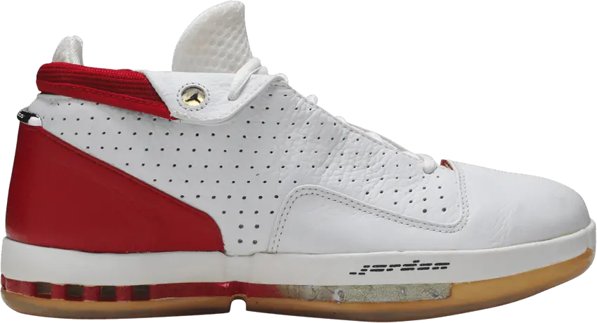  Jordan 16 OG Low White / Red