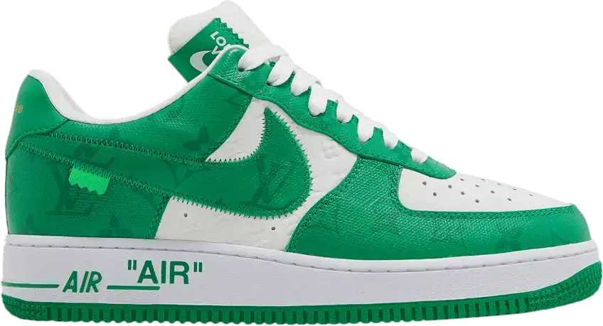  Nike Louis Vuitton x Air Force 1 Low &#039;White Gym Green&#039;