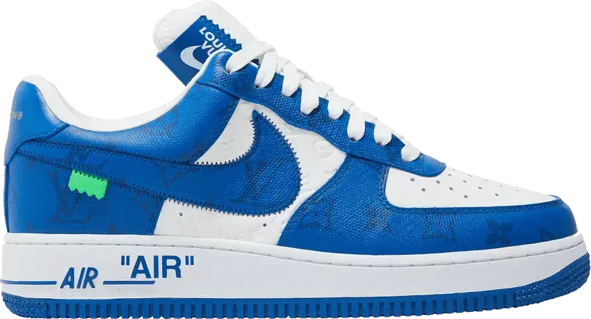  Nike Louis Vuitton x Air Force 1 Low &#039;White Team Royal&#039;