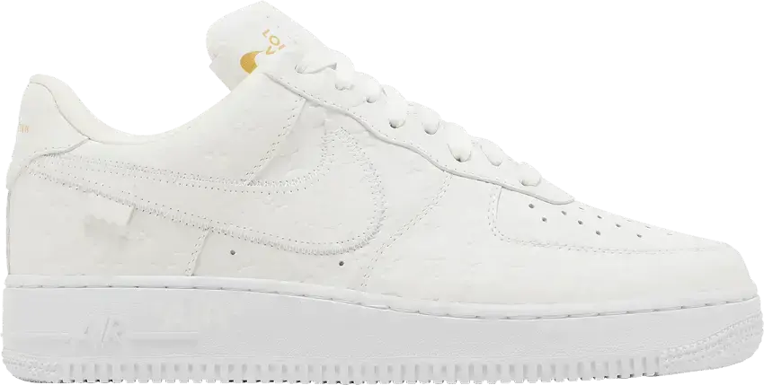  Nike Louis Vuitton x Air Force 1 Low &#039;Triple White&#039;