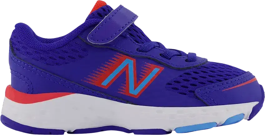  New Balance 680v6 Bungee Toddler &#039;Blue Vibrant Sky&#039;