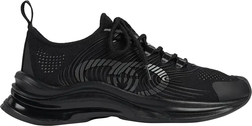  Gucci Wmns Run Sneaker &#039;Black&#039;