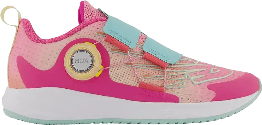  New Balance FuelCore Reveal v3 BOA Little Kid &#039;Hi-Pink Surf&#039;