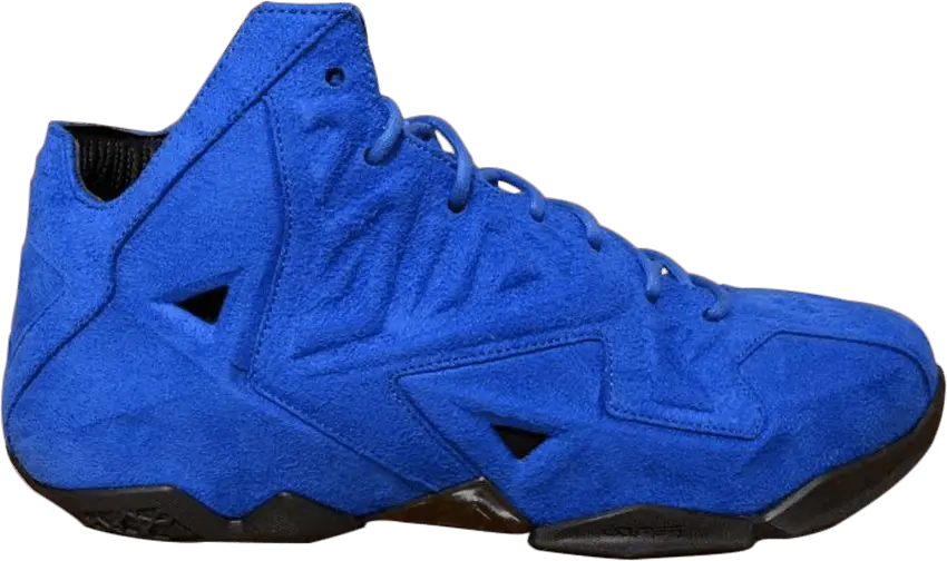  Nike LeBron 11 EXT Blue Suede