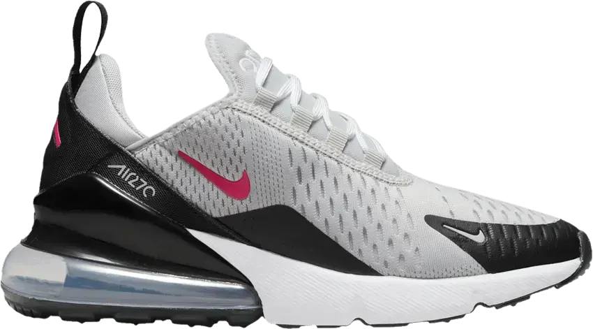  Nike Air Max 270 GS &#039;Grey Fog Siren Red&#039;
