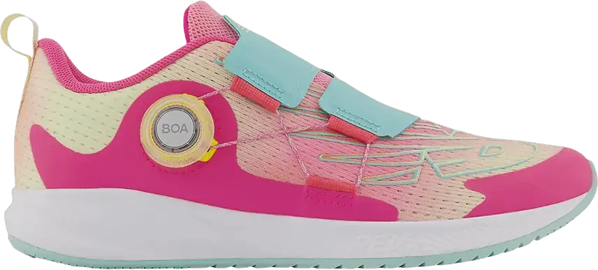  New Balance FuelCore Reveal v3 BOA Big Kid Wide &#039;Hi-Pink Surf&#039;