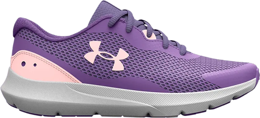  Under Armour Surge 3 GS &#039;Vivid Lilac Beta Tint&#039;