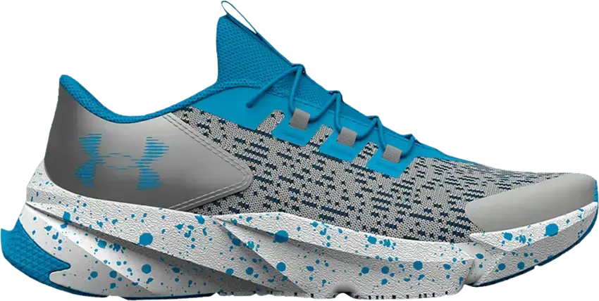  Under Armour Scramjet 5 AL PS &#039;Tin Petrol Blue Speckled&#039;