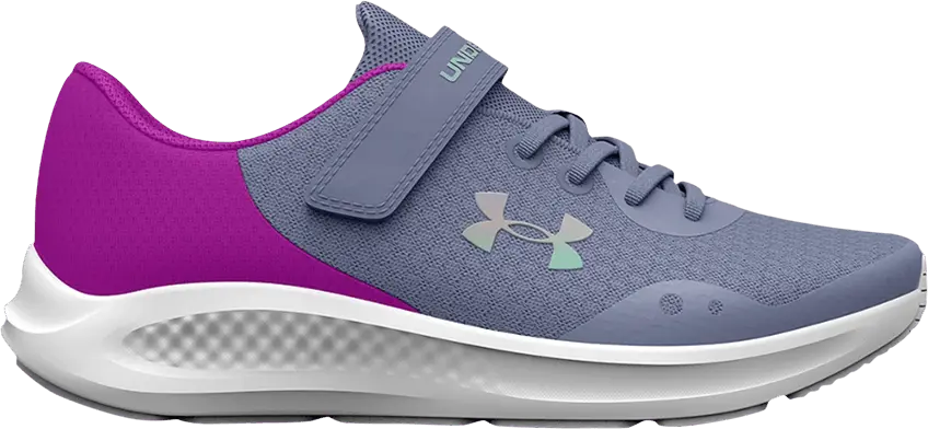  Under Armour Charged Pursuit 3 AC GS &#039;Aurora Purple Strobe&#039;