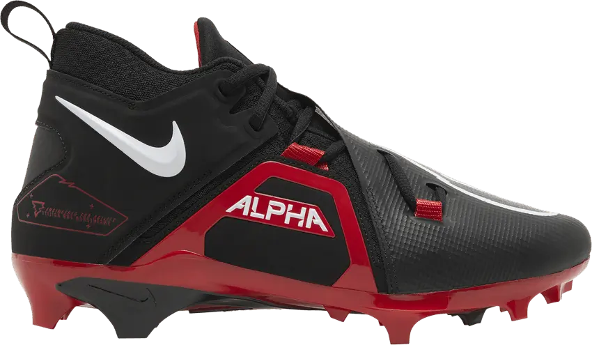  Nike Alpha Menace Pro 3 &#039;Black University Red&#039;