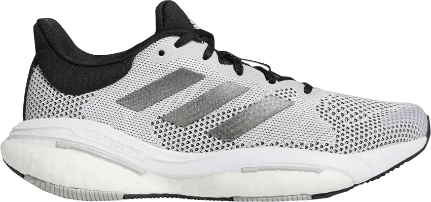  Adidas Wmns SolarGlide 5 &#039;White Iron Metallic&#039;