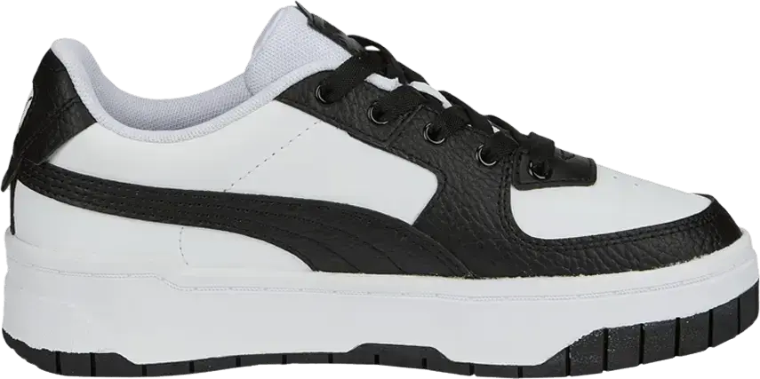  Puma Cali Dream Leather Jr &#039;Black White&#039;